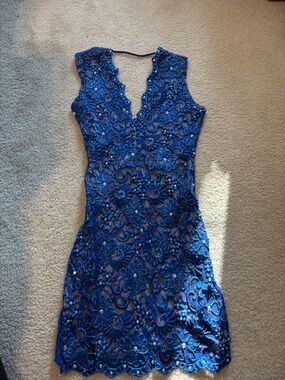 Holt Hand Painted Mini Dress